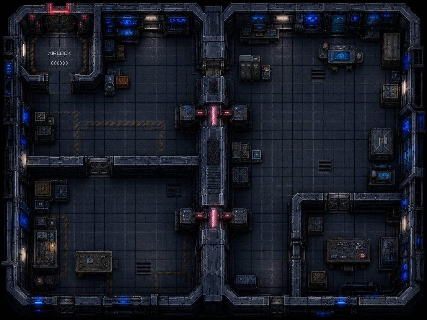 Painted Olympus Station map